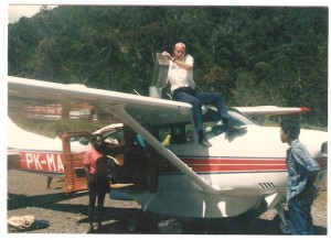 Ron @ Mulia on plane